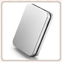 Boîtes en ferraille métallique Boîtes en ferraille métallique avec couvercles Boîtes de stockage claires Boîtes de stockage vides Boîtes d' étui Boîtes rectangulaires 1