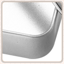 Boîtes en ferraille métallique Boîtes en ferraille métallique avec couvercles Boîtes de stockage claires Boîtes de stockage vides Boîtes d' étui Boîtes rectangulaires 3