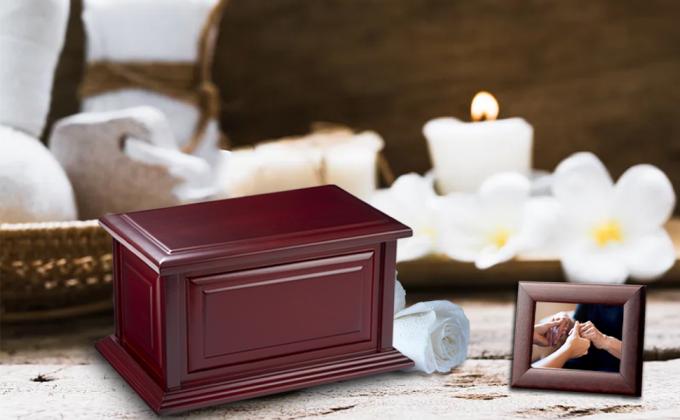 Homme Femme,Urnes décoratives,Urnes pour les cendres humaines,Urne en bois,Urne de crémation,Urnes de crémation pour adultes 0