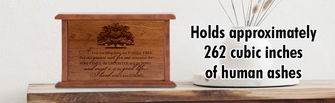 Urne en bois pour les cendres humaines, Urne en bois professionnelle Urne pour les cendres humaines pour adultes Inhumation Urne funéraire crématoire 4