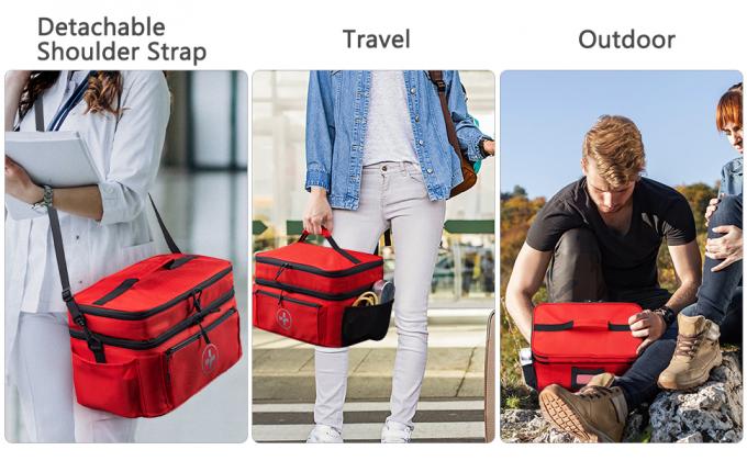 Double Layers Pill Bottle Organizer