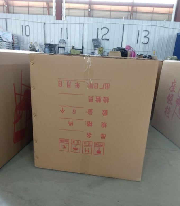 Chaise commode pliante légère avec charge supérieure facilement amovible, fauteuil commode, toilette portable 12