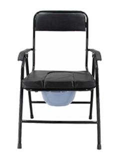 Chaise commode pliante légère avec charge supérieure facilement amovible, fauteuil commode, toilette portable 16