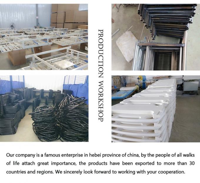 Chaise commode pliante légère avec charge supérieure facilement amovible, fauteuil commode, toilette portable 14