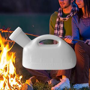 Urinals pour hommes Urinals portables pour hommes avec couvercle 2000 ml/66 oz Grandes tasses d'urine pour l'incontinence hospitalière 2