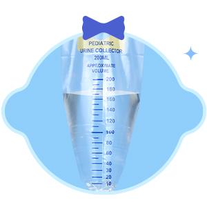 Sacs d'urine p&eacute;diatriques Collecteurs de sacs d'urine clairs Sacoche de capteur d'urine individuellement Sacs d'urine jetables Collecteurs d'urine p&eacute;diatriques 3
