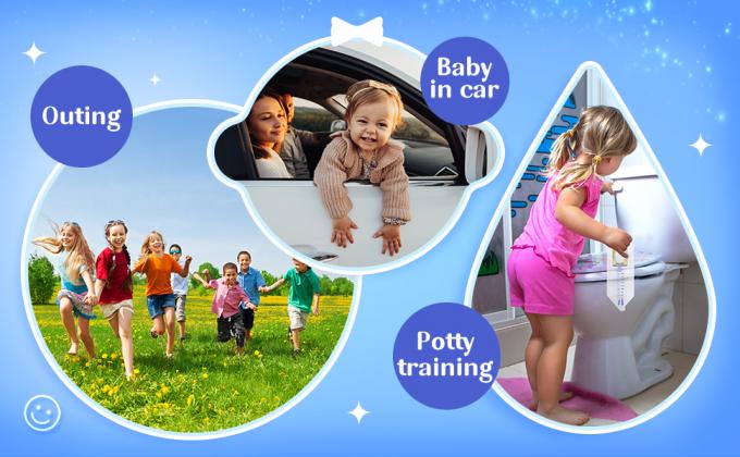 Sacs d'urine p&eacute;diatriques Collecteurs de sacs d'urine clairs Sacoche de capteur d'urine individuellement Sacs d'urine jetables Collecteurs d'urine p&eacute;diatriques 5