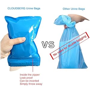 Sacs d'urine jetables, sacs de voyage, sacs d'urine unisexe, sacs de vomissements, sacs de voyage, sacs d'urine portable 6