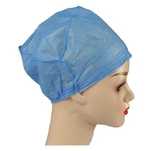 Fabricant médical Exigences de l' hôpital Bleu SMS 35gm Chapeau Médecin-chirurgien Bonnet respirant frais et fort Couverture de tête 2