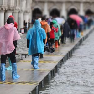 Couverture des bottes et des chaussures 19 pouces de hauteur extra grande durable r&eacute;sistant &agrave; l'eau / d&eacute;chirure couverture de chaussure longue claire imperm&eacute;able &agrave; l'eau antid&eacute;rapant 4