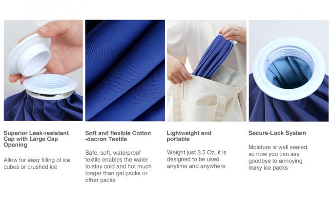 Pack de glace pour blessures, thérapie chaude et froide, paquet de douleur aux dents, sac contre les maux de tête, réservoirs d'eau menstruelle à libération rapide réutilisable 0