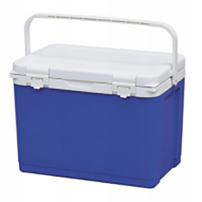 Boîte de refroidisseur de glace en PU portable pour transporteur de vaccins Boîte de refroidisseur de transport médical 30L 50L 75L 100L avec poignées à roues 5