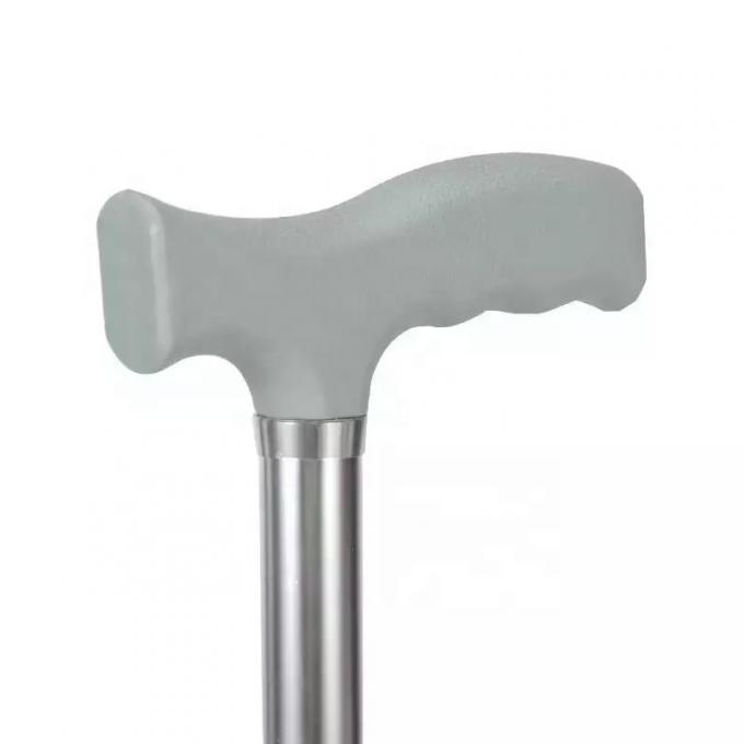 Marcheur et rouleur marcheur à crutche Mobilité alliage d'aluminium acier inoxydable béquille pour personnes âgées bâton de marche réglable 5