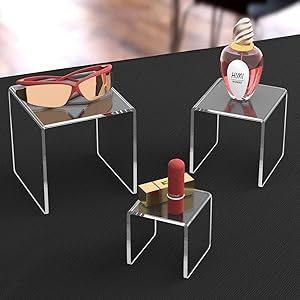 2 ensembles, 3 niveaux de vitrines pour Amiibo Funko Pop Figures, dessert, bijoux 4