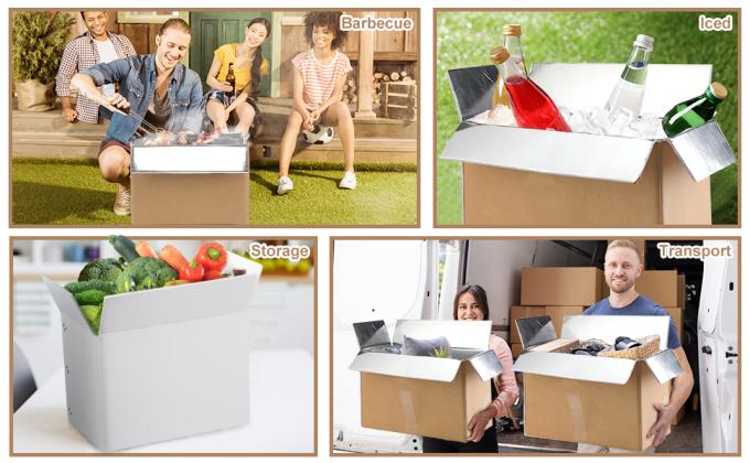 SAC FRAIS CONGELABLE, SAC DE PAPIER ALUMINIUM D'ISOLATION, SAC D'EMBALLAGE PLUS FRAIS THERMO THERMIQUE, COURANT ASCENDANT MÉDICAL 7