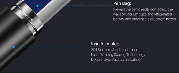 48H stylos d'insuline Refroidisseur de voyage TSA approuvé Médicaments diabétiques Refroidisseur de voyage, Refroidisseur médical d'insuline portable 3