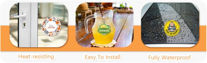 Des autocollants personnalisés des étiquettes personnalisées, des autocollants personnalisés Logo d'image et texte. 1