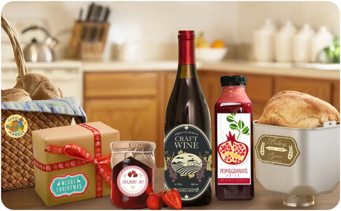 Des autocollants personnalisés des étiquettes personnalisées, des autocollants personnalisés Logo d'image et texte. 3