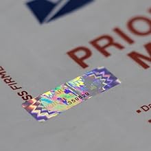 - Des autocollants anti-violation holographiques - du ruban adhésif anti-violation - garantie nulle si elle est retirée - des numéros de série individuels - gros 4