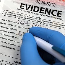 Sacs de preuve de police, sacs de sécurité de la sécurité publique, conteneur de preuves de la scène de crime, 6" x 8", 100 paquets 2