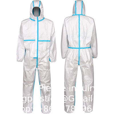qualité  Ppekit Disposable Safety Coveralls Disposable Protection Chemical Protective Microporous Non-Woven Coverall OEM usine