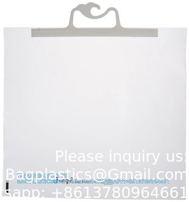 Qualité  Hanging Storage Bags, 10-Pack Of 12 X 9-Inch Clear Plastic Bags For Classroom, Library, And Pharmacy Use usine