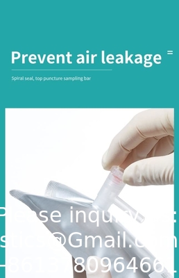 Sacs d'échantillonnage de gaz, sacs d'échantillon d'air en papier d'aluminium 0,1 ~ 15L pour la collecte et le stockage de gaz