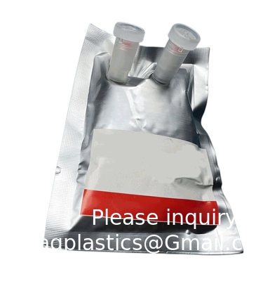 Sacs d'échantillonnage de gaz, sacs d'échantillon d'air en papier d'aluminium 0,1 ~ 15L pour la collecte et le stockage de gaz