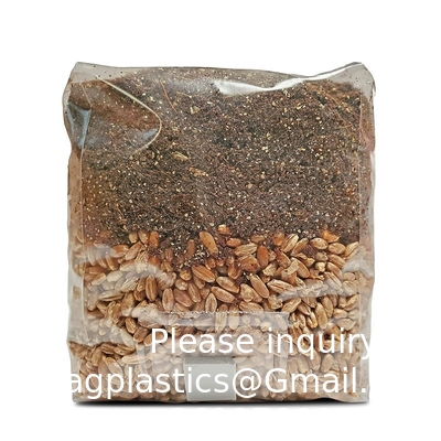 Sac de culture de plantes Autoclavable, sacs de frai, sacs de frai de champignons de ferme, sacs de substrat de champignons avec Patch filtrant de 0.2 microns