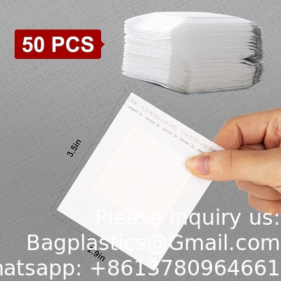 Non sachets filtre d'égouttement de textile tissé de thé portatif jetable de café sachet filtre de café d'égouttement accrochant de filtres et de accrocher oreille