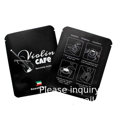 Le sachet filtre accrochant jetable d'égouttement d'oreille, l'utilisation pour la maison, extérieurs portatifs, le voyage, camping, bureau, et sur disparaissent