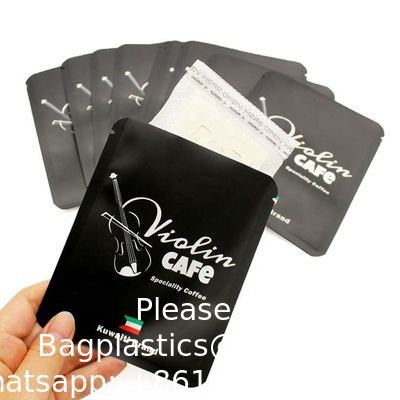 Le sachet filtre accrochant jetable d'égouttement d'oreille, l'utilisation pour la maison, extérieurs portatifs, le voyage, camping, bureau, et sur disparaissent