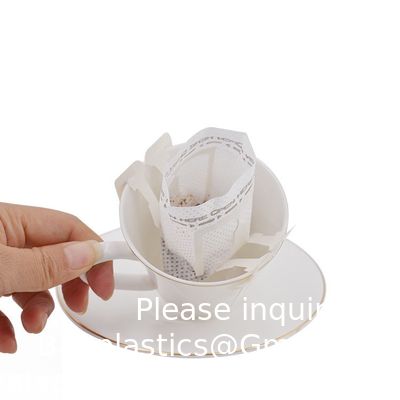 Le sachet filtre accrochant jetable d'égouttement d'oreille, l'utilisation pour la maison, extérieurs portatifs, le voyage, camping, bureau, et sur disparaissent