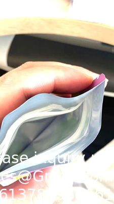 Le support de preuve d'odeur de toucher doux vers le haut de l'enfant de empaquetage comestible de poches résistant a imprimé 3,5 sacs faits sur commande de Mylar