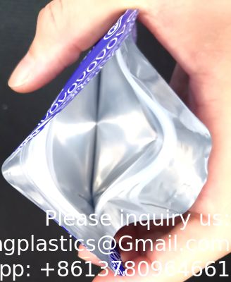 Le support de preuve d'odeur de toucher doux vers le haut de l'enfant de empaquetage comestible de poches résistant a imprimé 3,5 sacs faits sur commande de Mylar
