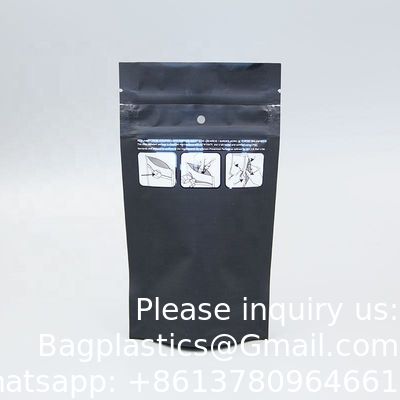 Le support de preuve d'odeur de toucher doux vers le haut de l'enfant de empaquetage comestible de poches résistant a imprimé 3,5 sacs faits sur commande de Mylar