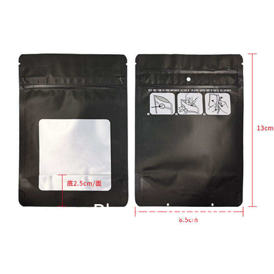 Tenez l'enfant de poche que la résistance Mylar met en sac le principal adapté aux besoins du client par 3,5 de tirette de Logo Smell Proof Mylar Bags des sacs de 1 Mylar de gramme
