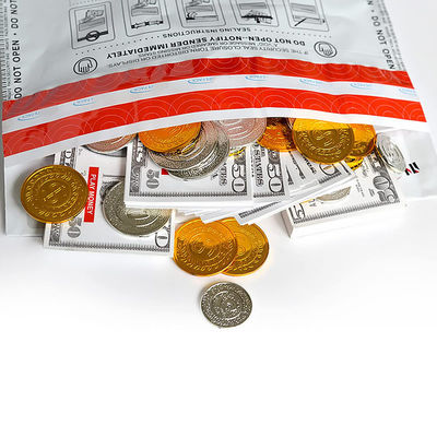 Sac d'évidence de température, Sac avec ruban de sécurité, Sac à preuves, Sacs de sécurité en plastique d'examen, Sacs de sécurité pour l'expédition et le transit en papier avec témoin d'effraction