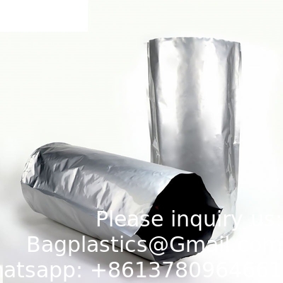 Sacs inférieurs ronds flexibles de revêtement de tambour de sachet en plastique de papier d'aluminium de gousset, en rond inférieurs, sac inférieur de la place IBC