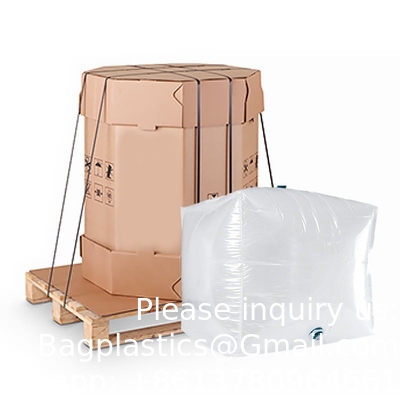 Revêtement de réservoir Ibc 1000l, conteneur Ibc personnalisé, sac intérieur Pe, revêtement Ibc 1000l, sac de 1400 L, sac en vrac, jus