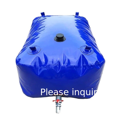 Réservoir de stockage d'eau de grande capacité personnalisé Portable d'urgence Souple résistant à la sécheresse réservoir de sac d'eau