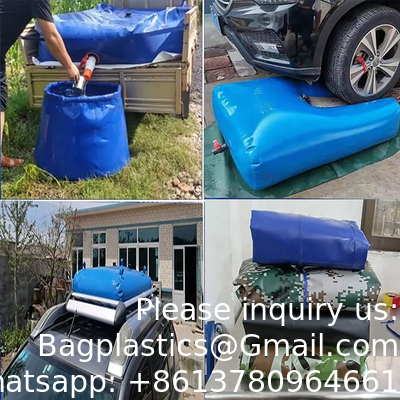 Réservoir de stockage d'eau de grande capacité personnalisé Portable d'urgence Souple résistant à la sécheresse réservoir de sac d'eau
