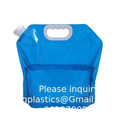 Sacs d'eau de voiture pliables pliables à l'extérieur conteneur de camping de randonnée portable de survie de stockage sac de transport