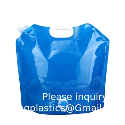 Sacs d'eau de voiture pliables pliables à l'extérieur conteneur de camping de randonnée portable de survie de stockage sac de transport