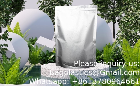 Rescellable preuve d'odeur papier d'aluminium Mylar résistant met en sac le stockage de nourriture met en sac Mylar 5 Mil Thick Large Mylar Bags