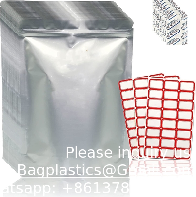 Emballage Sacs Mylar ️ Sacs étanches à la chaleur pour l'emballage des aliments, des bonbons, du sucre, des collations Herbes ️ Sceau anti-odeur