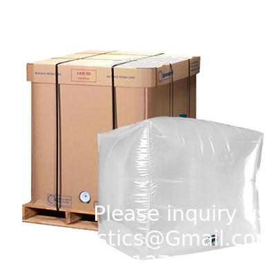 Le conteneur liquide en vrac de catégorie comestible enferme dans une boîte le récipient de grandes dimensions intermédiaire pliant Ibc IBC Tote Cove, 275 l'eau du gallon IBC