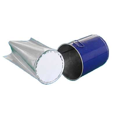 55 gallons de tambour sac intérieur en plastique fond rond pour l' ouverture et la fermeture haut tambour flexible fond rond coussinet feuille d'aluminium