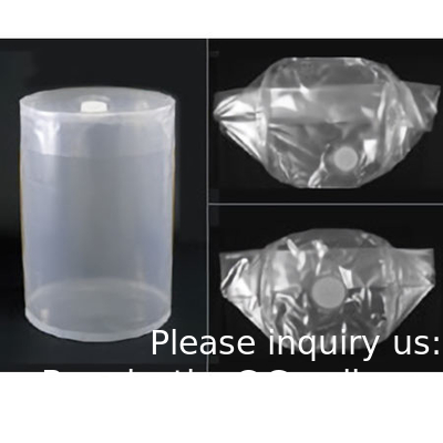 Réservoir chimique à bouchon à fond rond Liner Oil Drum 200 Ltr Round Bottom Aluminium Foil Bag Liner Drum With Snap