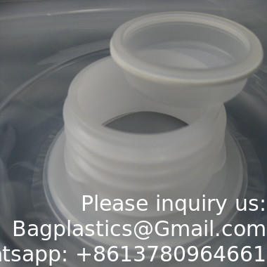 Réservoir chimique à bouchon à fond rond Liner Oil Drum 200 Ltr Round Bottom Aluminium Foil Bag Liner Drum With Snap